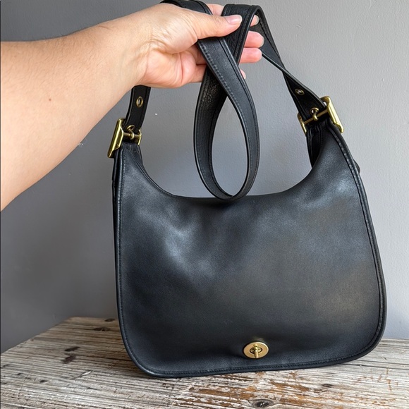 Vintage coach Legacy Crescent Bag